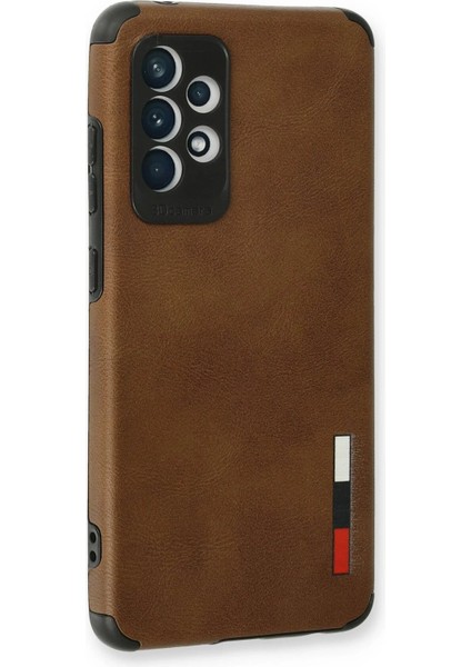 Samsung Galaxy A73 5g Kılıf Loop Deri Silikon - Kahverengi - ALVN9451-6222 modelleri