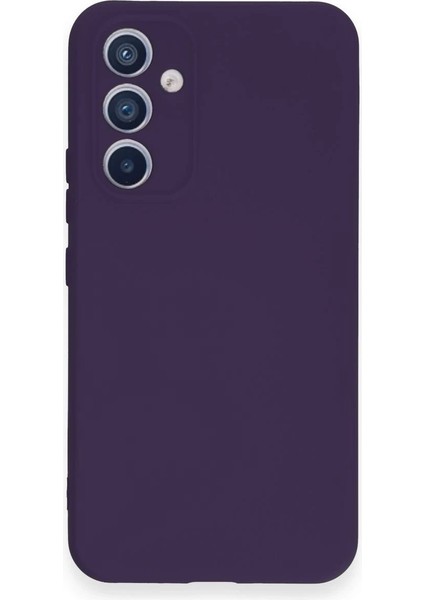 Samsung Galaxy A54 5g Kılıf Nano Içi Kadife Silikon - Mor - ALVN6500-8931