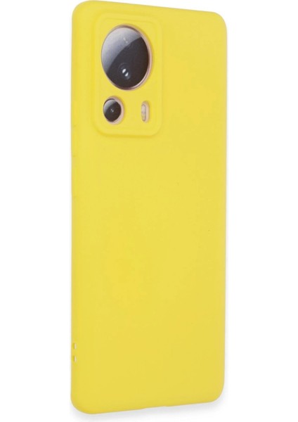 Xiaomi Mi 13 Lite Kılıf Nano Içi Kadife Silikon - Sarı - ALVN1071-8478 fiyatları