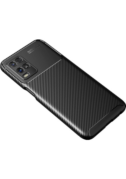 Oppo A54 4g Kılıf Auto Focus Karbon Kapak - Siyah - ALVN9871-1961 fiyatları