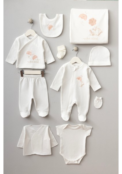 My Baby Kumsal % 100 Coton 10 Lu Hastane Çıkışı Sevimli Uğur Böceği Desenli 10122 fiyatları