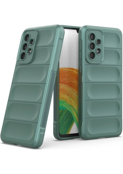 Samsung Galaxy A33 5g Kılıf Optimum Silikon - Koyu Yeşil - ALVN9818-9641 fiyatları