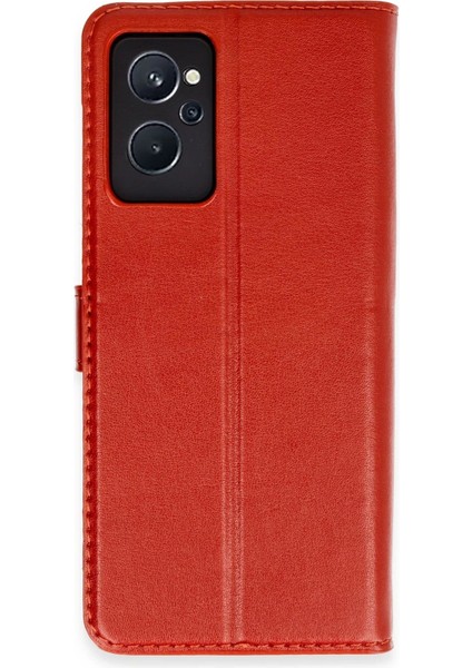 Realme 9i 4g Trend S Plus Kapaklı Kılıf - Kırmızı - ALVN8968-7317 fırsatları