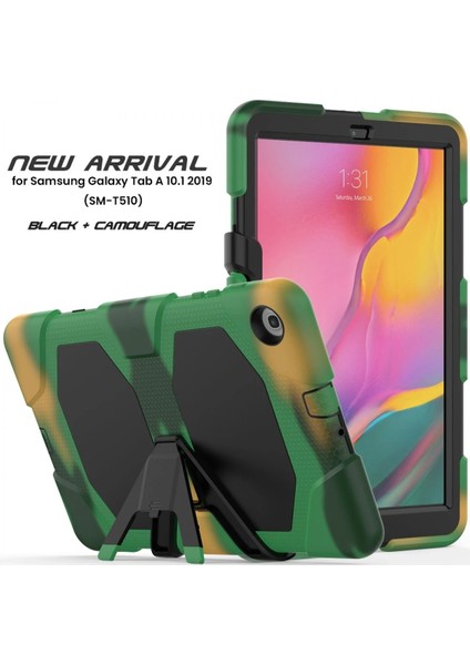 Samsung Galaxy T510 Tab A 10.1 Kılıf Griffin Tablet Kapak - Kamuflaj - ALVN5048-7321 fiyatları