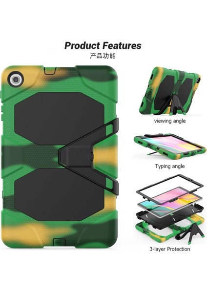 Samsung Galaxy T510 Tab A 10.1 Kılıf Griffin Tablet Kapak - Kamuflaj - ALVN5048-7321 modelleri
