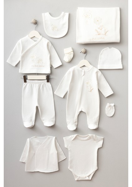 My Baby Kumsal % 100 Coton 10 Lu Hastane Çıkışı Sevimli Uğur Böceği Desenli 10122