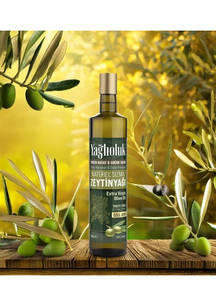 Özel Seri Erken Hasat Soğuk Sıkım Natürel Sızma Zeytinyağı 750ML fiyatları