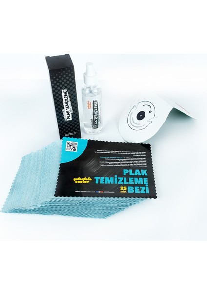 Mini Plak Temizleme Seti (3 Ürünlü Set) fiyatları