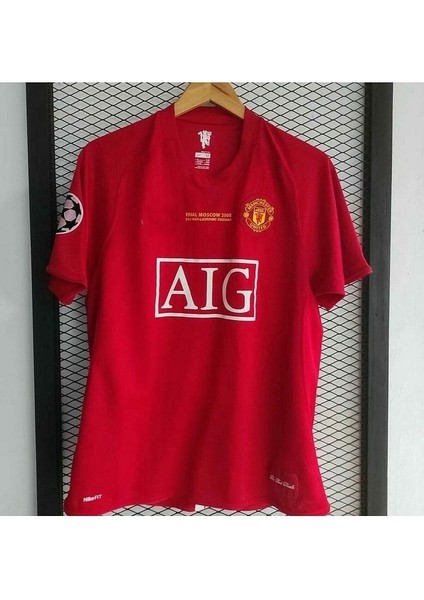 M.unitedd 2008 Moskova Şampiyonlar Ligi Finali Cristiano Ronaldo Forması (Kısakol) fiyatları