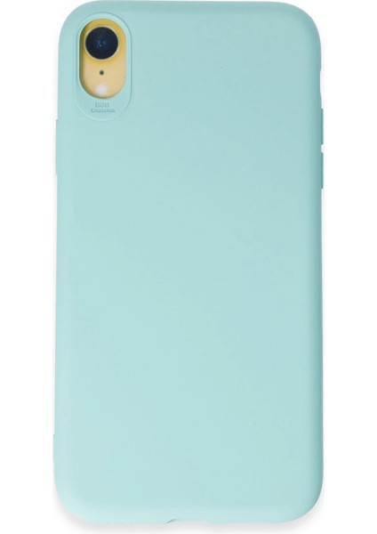 iPhone Xr Kılıf First Silikon - Turkuaz - ALVN4803-7362