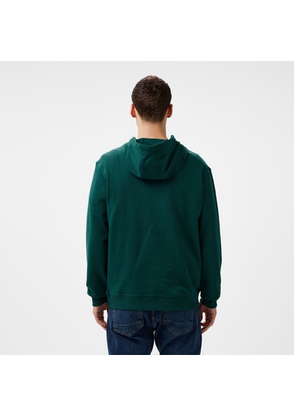 Erkek Yeşil Regular Fit Sweatshirt fiyatları