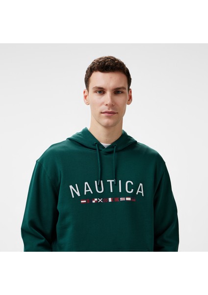 Erkek Yeşil Regular Fit Sweatshirt fırsatları