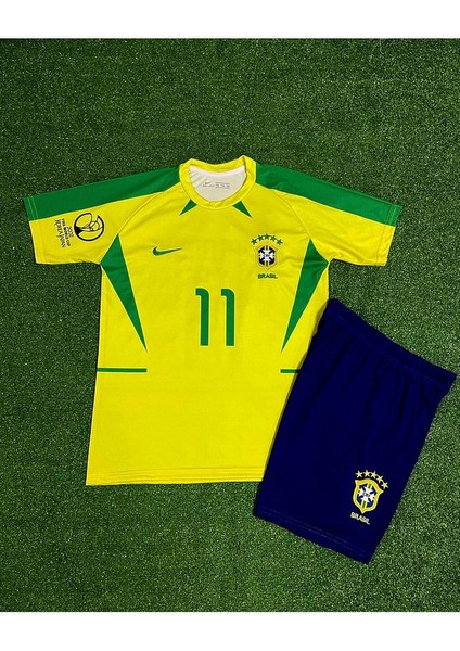 Brezilya 2002 Dünya Kupası Ronaldinho Çocuk Forması fırsatları
