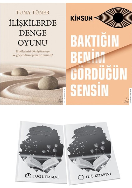 Ilişkilerde Denge Oyunu ve Baktığın Benim Gördüğün Sensin + Hediyeli