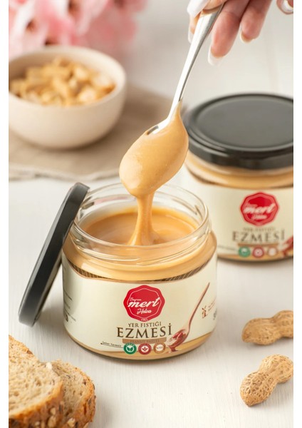Şeker Ilavesiz Fıstık Ezmesi
