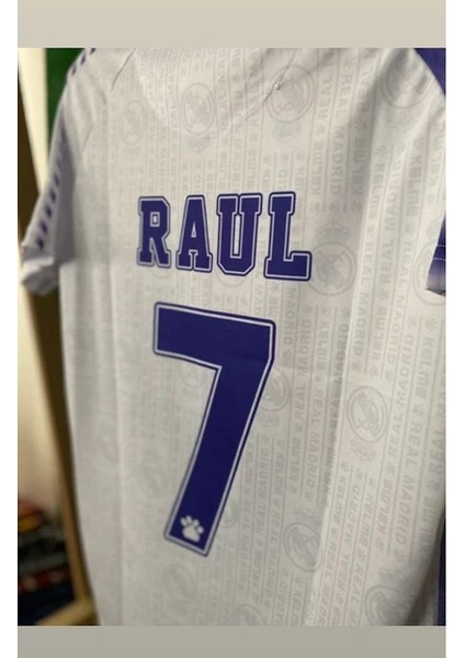 R.e.a.l M.a.d.r.i.d 1994-95 Sezon Raul Retro Yetişkin Forması fiyatları