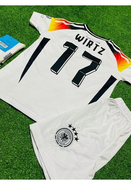 Almanya Euro 2024 Florian Wirtz Iç Saha Çocuk Forması 3'lü Set modelleri
