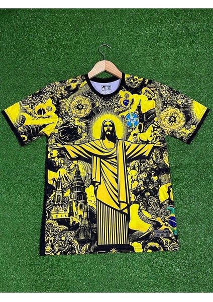 Brezilya Neymar Jr Özel Konsept Forması (Yellow)