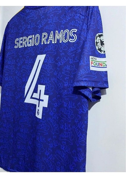 R. Madridd 2020/21 Sezonu Sergio Ramos Deplasman Forması (Blue) fiyatları