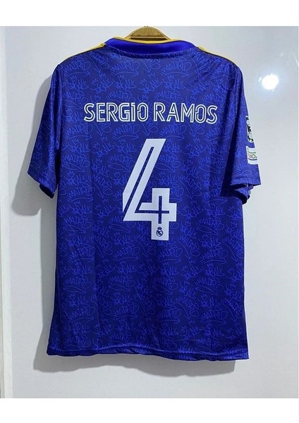R. Madridd 2020/21 Sezonu Sergio Ramos Deplasman Forması (Blue) modelleri