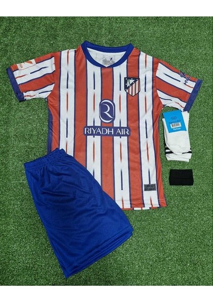 Atletico Madrid 2023/24 Yeni Sezon Antoine Griezmann Çocuk Forması 4'lü Set fiyatları