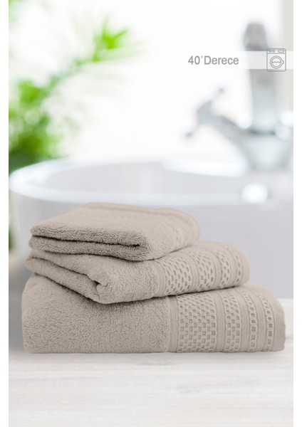 Softure 3’lü El Yüz Havlusu | Günlük Kullanım | 50X90 cm | Yumuşak, Dayanıklı, Hızlı Kuruyan fırsatları