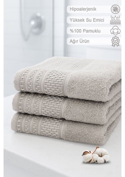 Softure 3’lü El Yüz Havlusu | Günlük Kullanım | 50X90 cm | Yumuşak, Dayanıklı, Hızlı Kuruyan fiyatları