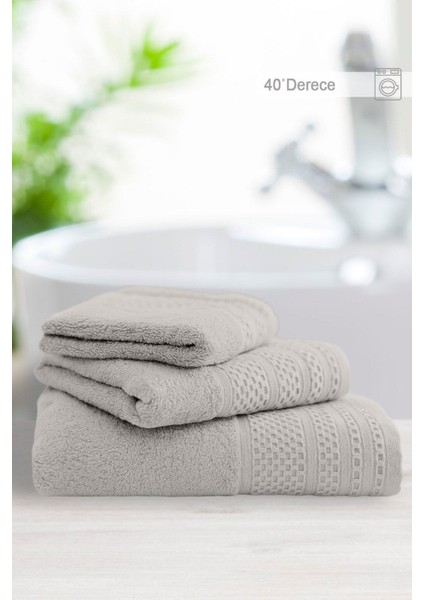 Softure 3’lü El Yüz Havlusu | Günlük Kullanım | 50X90 cm | Yumuşak, Dayanıklı, Hızlı Kuruyan fırsatları
