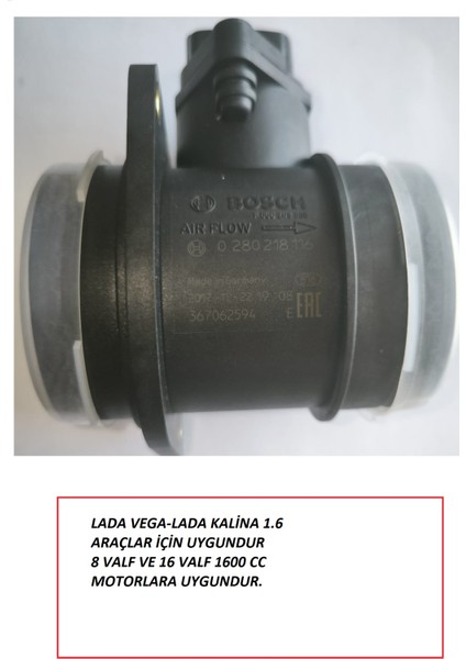 Lada Vega 2110 2111 2112 Lada Kalina 1.6 cc 16 Valf ve 8 Valf Hava Akış Sensörü Orjinal Avtovaz 21083113001020 indirimleri