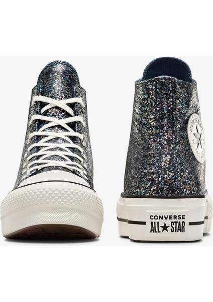 Chuck Taylor All Star Lift Unisex Lacivert Platform Sneaker modelleri