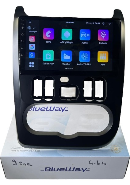 Dacia Sandero-Duster Blueway 4-64 Profesyonel Oem Multimedia fiyatları