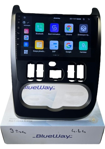 Dacia Sandero-Duster Blueway 4-64 Profesyonel Oem Multimedia modelleri