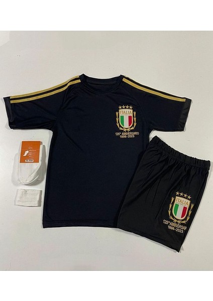Italya 125.YIL Ciro Immobile Çocuk Forması 4'lü Set (Black) fiyatları