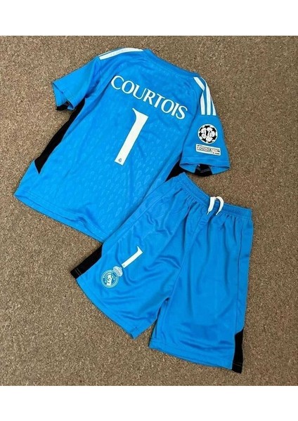 R.e.a.l.m.a.d.r.i.d 2022/23 Sezonu Thibaut Courtois Kaleci Çocuk Forması modelleri