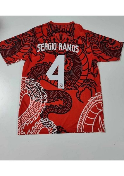 R.e.a.l M.a.d.r.i.d 2023/24 Yeni Sezon Sergio Ramos Özel Konsept Forması (Red) fiyatları