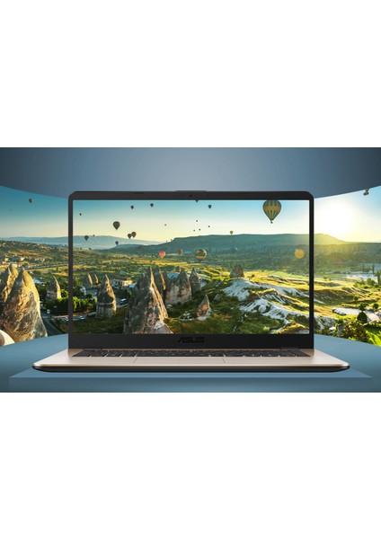 Asus X505B Amd A9 Cpu 120 GB SSD 4 GB Ram WİN10 15,6 Inç Win 10 (Yenilenmiş Dizüstü Laptop)