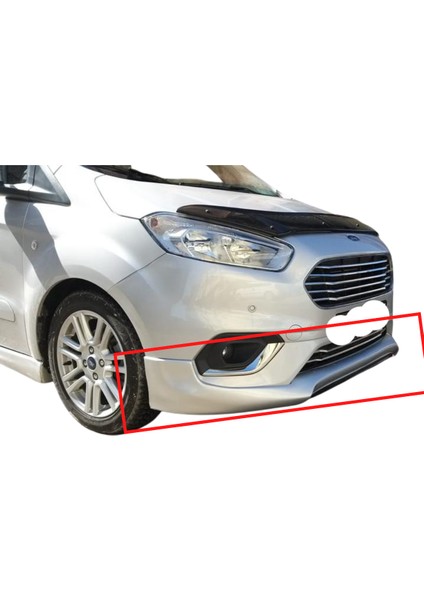 Courier 2018-2021 Makyajlı Kasa Ön Tampon Eki (( Boyasız ))