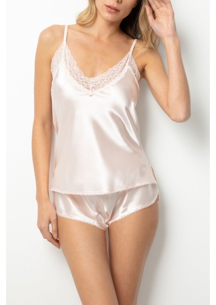 Saten Sabahlık Şortlu Takım Çeyiz Seti indirimleri