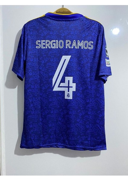 Real Madrid 2021/22 Sergio Ramos Iç Saha Forması modelleri