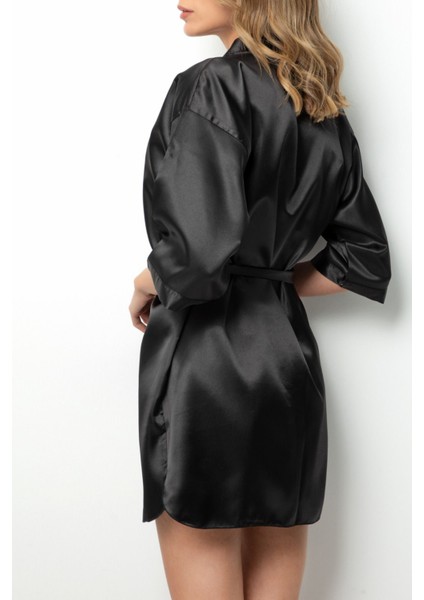 Saten Sabahlık - Saten Gecelik Çeyiz Seti