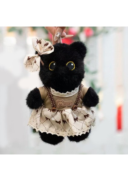 1 Adet Karikatür Bebek Peluş Bebek Peluş Oyuncak Kolye Öğrenci Anıt Kolye (Yurt Dışından)