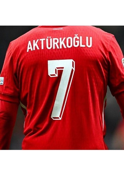 Kerem Aktürkoğlu Türkiye Milli Takımı Euro 2024 Yetişkin Forması