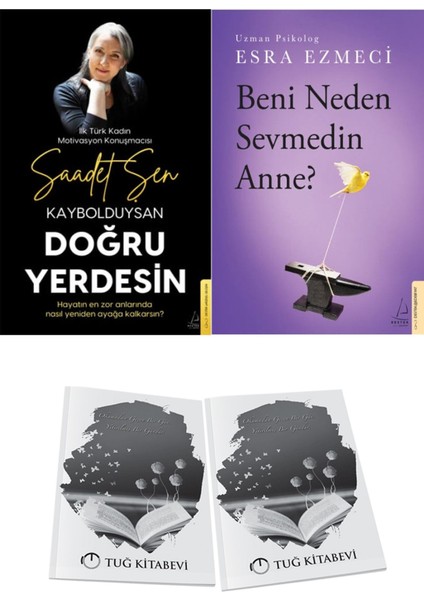 Kaybolduysan Doğru Yerdesin ve Beni Neden Sevmedin Anne? + Hediyeli