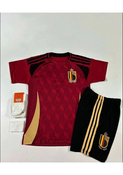 Kevin De Bruyne Belçika Milli Takımı 2024-255 Yeni Sezon Çocuk Forması 4'lü Set fiyatları