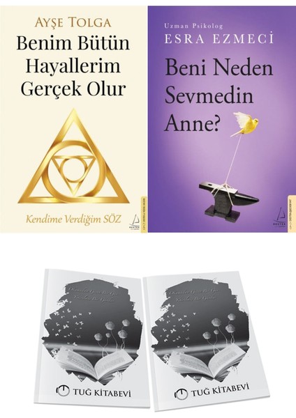 Benim Bütün Hayallerim Gerçek Olur ve Beni Neden Sevmedin Anne? + Hediyeli