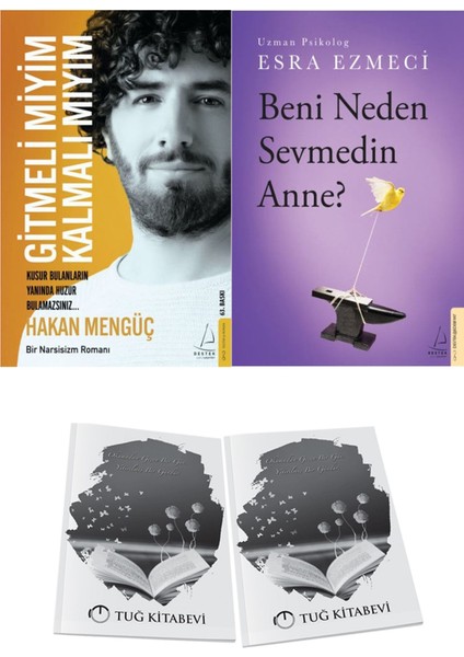 Gitmeli Miyim Kalmalı Mıyım? ve Beni Neden Sevmedin Anne? + Hediyeli