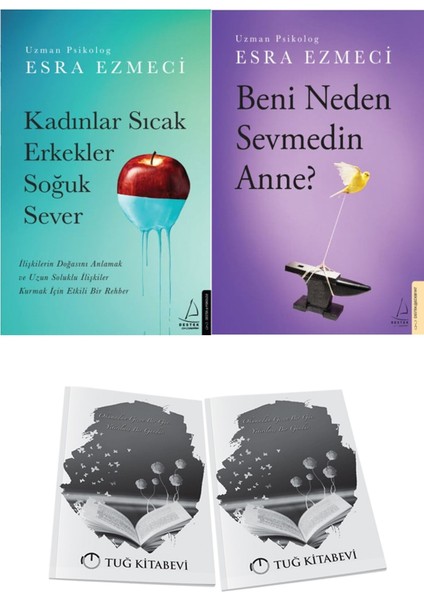 Kadınlar Sıcak Erkekler Soğuk Sever ve Beni Neden Sevmedin Anne? + Hediyeli