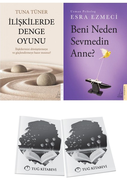 Ilişkilerde Denge Oyunu ve Beni Neden Sevmedin Anne? + Hediyeli