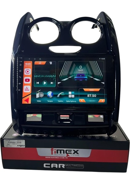 Dacia Duster 2013-2018 Fimex 4-64 (Fanlı) Dspli Pro Oem Multimedia