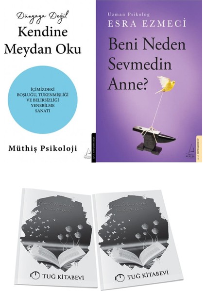 Dünyaya Değil Kendine Meydan Oku ve Beni Neden Sevmedin Anne? + Hediyeli